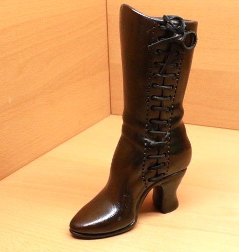 Victorian ceramic high heel - ceramic,