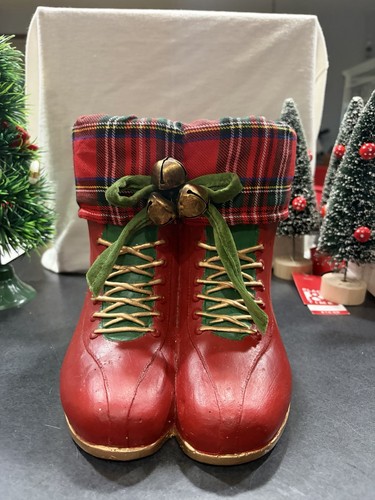 Vintage ceramic boots - vintage,