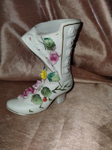 Vintage victorian style boot - vintage,