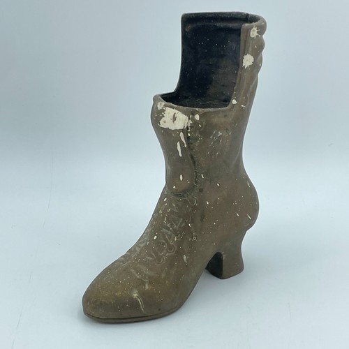 Vintage brass victorian - vintage, boot