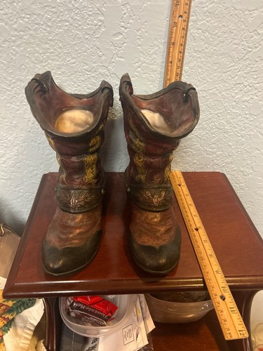 Burton cowboy boots with spurs - burton,