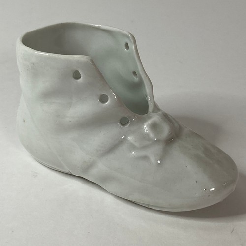Vintage white porcelain baby - vintage,