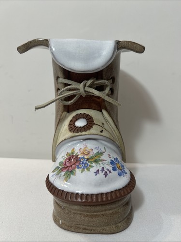 Flower clay ceramic - clay, boot